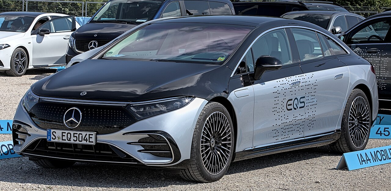 Mercedes-Benz EQS (V297) exterior at IAA 2021